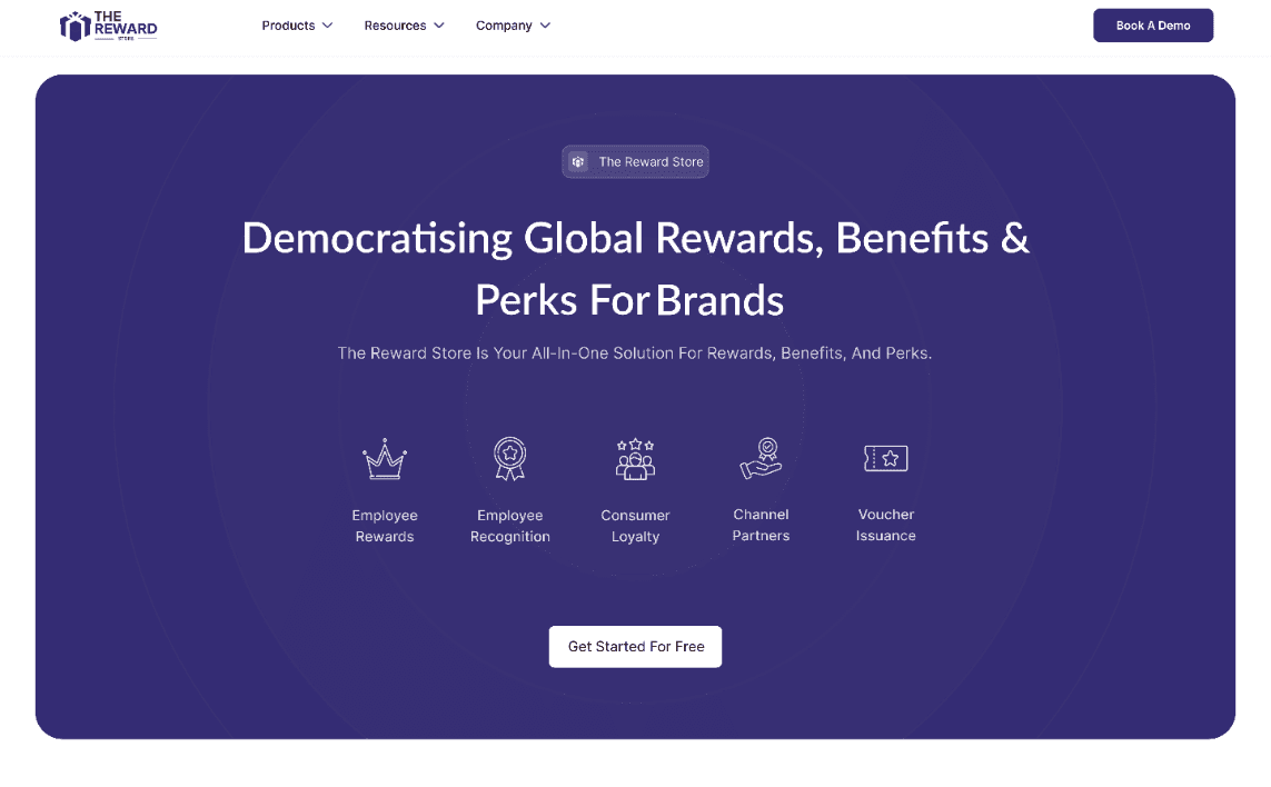 The Reward Store Website